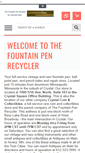 Mobile Screenshot of fountainpenrecycler.com